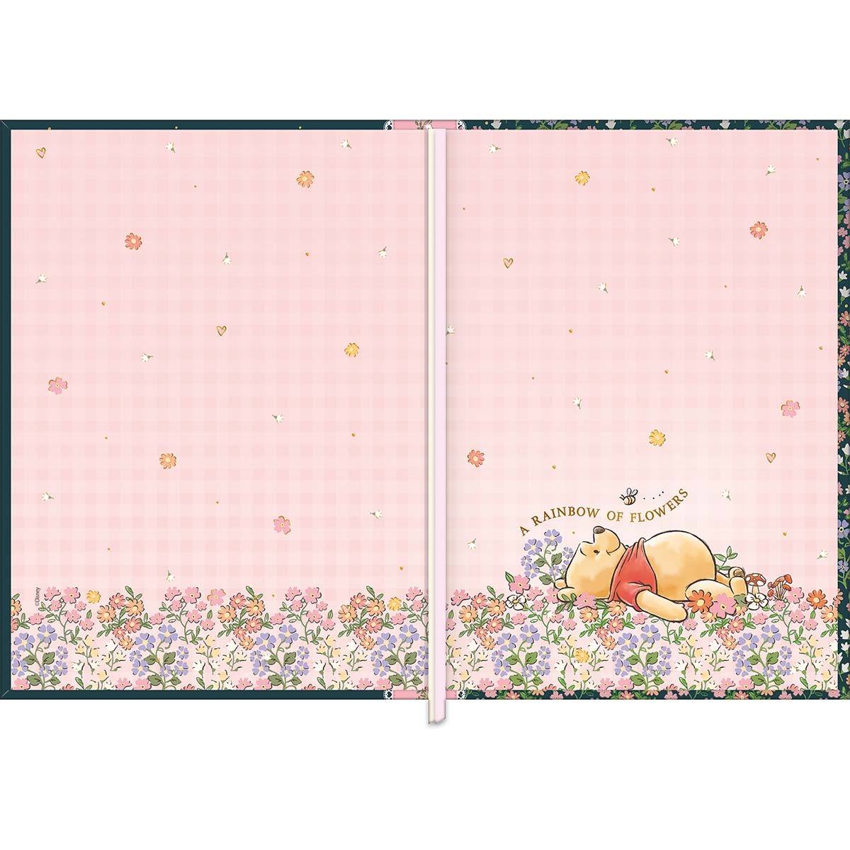 Agenda 2027 Costurada Ursinho Pooh 17,6 x 23,9 cm