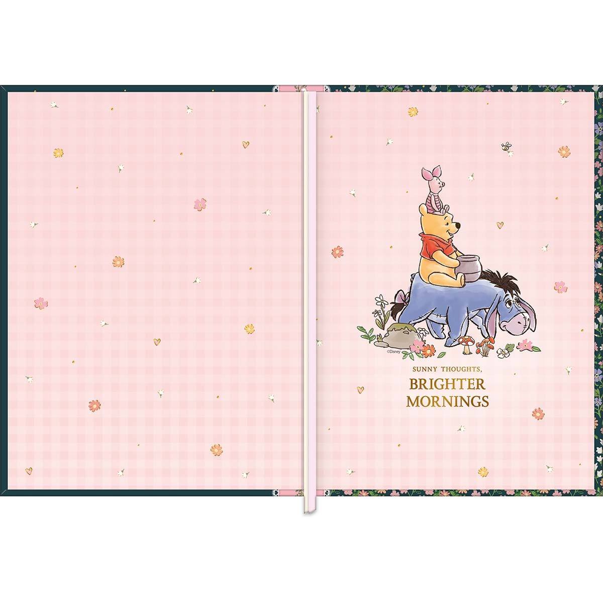 Agenda 2027 Costurada Ursinho Pooh 17,6 x 23,9 cm