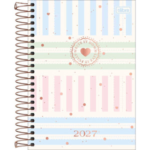 Agenda Espiral 2027 Diária Soho 12,9x18,7cm