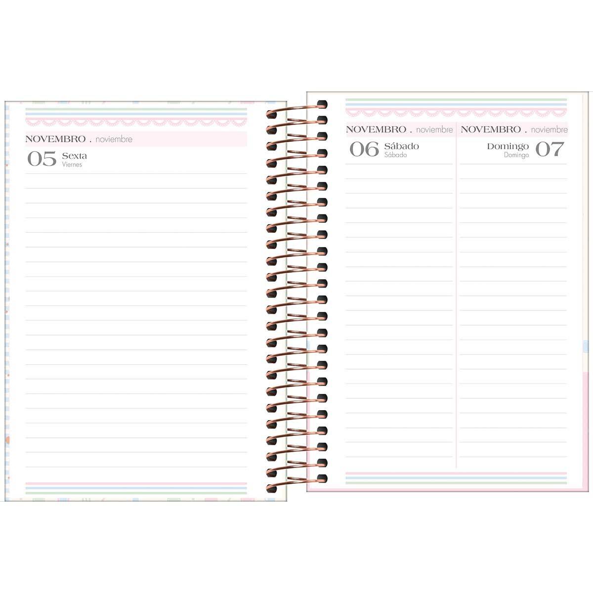 Agenda Espiral 2027 Diária Soho 12,9x18,7cm