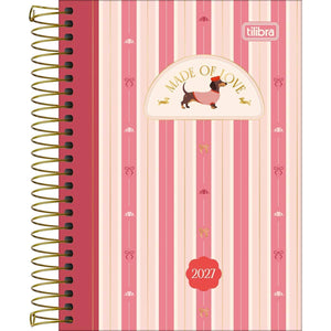 Agenda Espiral Diária Brownie 2027 11x15cm