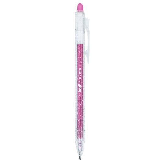 Caneta Gel Apagável Glitter 0.7mm BRW