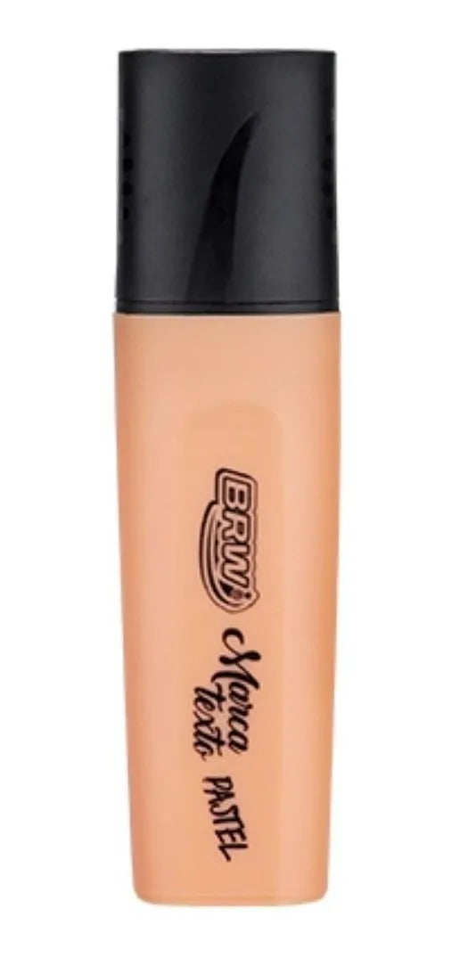 Kit Marca-Texto Pastel 6 cores BRW