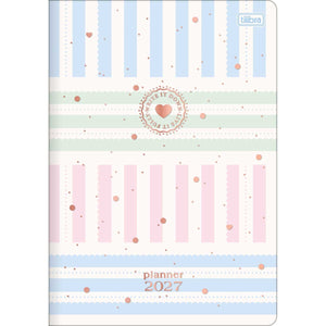 Planner Grampeado Soho 2027 17,8 x 25cm