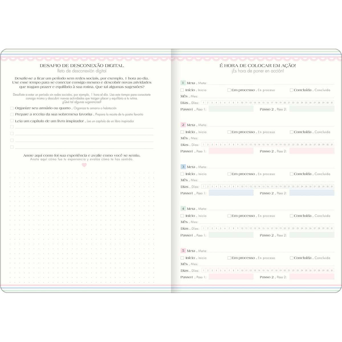 Planner Grampeado Soho 2027 17,8 x 25cm