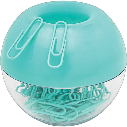 Porta Clips Imã Aqua 28mm com 50 Clipes Tilibra