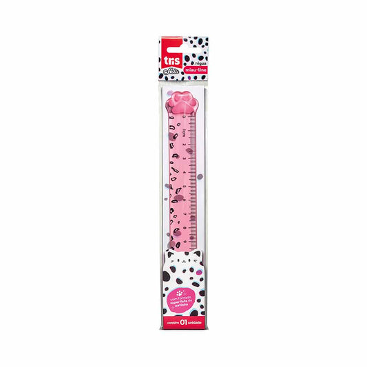 Régua Holic Pets 15cm Tris