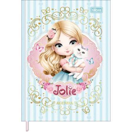 Agenda Costurada Permanente Jolie 2 Dias 12x16cm