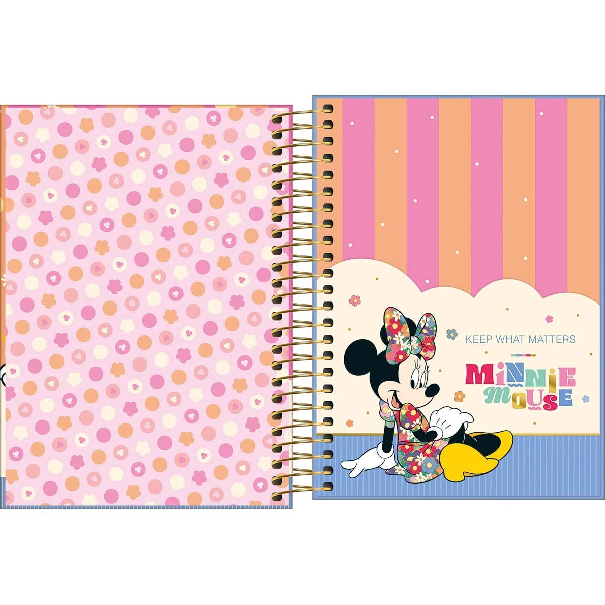 Agenda Espiral Diária Minnie 2027 11,7x16,4 cm